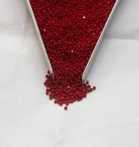 13/0 Charlotte Cut Beads Opaque Garnet 5/10/20/50/250/500 Grams craft supplies, jewelry making, embroidery materials, vintage beads