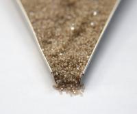 13/0 Charlotte Cut Beads Crystal Matt Golden Honey 5/10/20/50/250/500 Grams embroidery materials, jewelry making, Native vintage beads