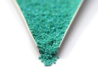 11/0 Charlotte Cut Beads Patina Opaque Aqua Green Aurore Boreale 10/20/50/250/500 Grams PREMIUM MATERIALS, Native supplies