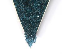 11/0 True cuts Charlotte Beads Aqua Jet Lined 10/20/50/250/500 Grams PREMIUM SEED BEADS, Native Supply
