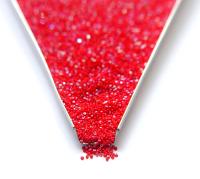 15/0 Charlotte Cut Beads in Aurore Boreale native craft supplies vintage jewelry making ornaments embroidery