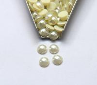Swarovski Crystal Cabochon Pearl Hotfix Flat Backs, 7mm