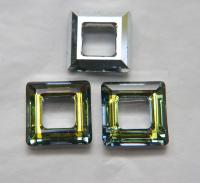 Swarovski Crystal Sahara 4439 Square 20 mm 1/2/4/8 Pieces fancy stones, jewelry making, craft supply