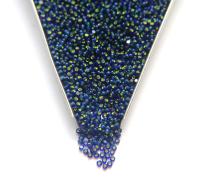 11/0 True cuts Charlotte Beads Royal Blue Neon Yellow Lined 10/20/50/250/500 Grams PREMIUM SEED BEADS, Native Supply