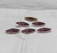 15x4mm Swarovski Light Amethyst Marquise, New Vintage Pointy Back Navette 4200 crystals, gold foil 6/12/36/72/144 Pieces Jewery making stone