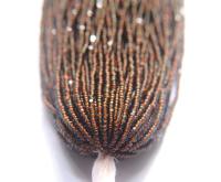 11/0 Hanks Charlotte Cut Beads Green Neon Orange Lined 1/5/25/50/100 Hanks 2.0mm jewellery NATIVE rare glass beads, jewelry supply,