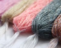 13/0 Hanks Charlotte Cut Beads in Pearl Linings (13 Colors) 1/5/25/50/100 Hanks jewellery rare glass beads, jewelry supply, native supply