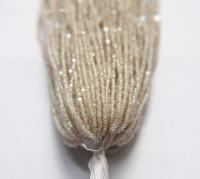 13/0 Hanks Charlotte Cut Beads Light Pearl Beige 2X 1/5/25/50/100 Hanks 1.6mm glass beads, native jewelry supply, findings