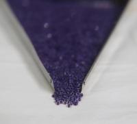 11/0 Hanks Charlotte Cut Beads Crystal Matt Purple Velvet Lined 10/20/50/250/500 Grams  PREMIUM SEED BEADS, Native Supplies