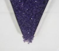 13/0 Charlotte Cut Beads Crystal Matt Purple Velvet Lined 5/10/20/50/250/500 Grams embroidery materials, jewelry making, vintage beads