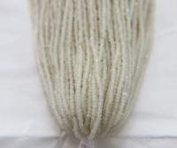 11/0 Hanks Charlotte Cut Beads Light Sage Opal 1/5/25/50/100 Hanks 2.0mm jewellery rare glass beads, jewelry supply, Native supply