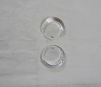17mm Very Rare Vintage Premium Swarovski 6049 Round Disc Pendants Crystal Clear drop 2/6/12 Pieces vintage findings, jewelry