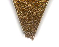 11/0 Charlotte Cut Beads Dorado 10/20/50/250/500 Grams embroidery materials, jewelry making, vintage beads, rare finding, aurum