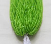 11/0 Hanks Charlotte true Cut Beads MATT Transparent Lime 1/5/25/50/100 Hanks 2.0mm jewellery rare PREMIUM beads, Native Supply