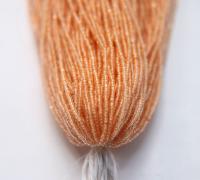 13/0 Hanks Charlotte Cut Beads Light Peach Transparent (Dyed) 1/5/25/50/100 Hanks jewellery rare heart beads, jewelry supply, native supply,
