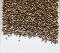 11/0 Charlotte Cut Beads Matt Dorado 10/20/50/250/500 Grams PREMIUM SEED BEADS, Native Supply