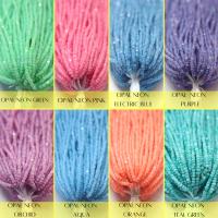 11/0 Hanks Charlotte Cut Beads OPAL Neon ( 8 Colours) 1/5/25/50/100 Hanks PREMIUM Seed BEADS, Native Supplies