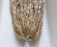 11/0 Czech Two Cut Seed Bead Light Topaz Luter 1/5/25 Full hanks Preciosa Ornella loose beads, mix beads, embroidery materials, craft supply
