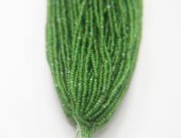 11/0 Hanks Charlotte Cut Beads Fern Green Opal 1/5/25/50/100 Hanks 2.0mm jewellery rare glass beads, jewelry supply, Native supply