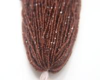 11/0 Hanks Charlotte Cut Beads Smoked Topaz Opal 1/5/25/50/100 Hanks 2.0mm jewellery rare glass beads, jewelry supply, Native supply