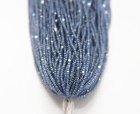 11/0 Hanks Charlotte Cut Beads Ionized Premium Medium Sapphire Opal 1/5/25/50/100 Hanks PREMIUM SEED BEADS, Native Supplies