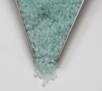 8/0 Truecut Beads Mint Opal glass beads jewelry supply vintage findings craft supply rare materials