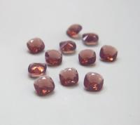Vintage Swarovski 12mm Cushion Cut in Cyclamen Opal 4470 Premier Crystal 2 Pieces fancy stones, jewelry making, craft supply