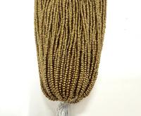 11/0 PRECIOSA Traditional Czech Beads™ Dorado 1/5/25/50/100 Full hanks Preciosa Ornella loose beads, embroidery materials