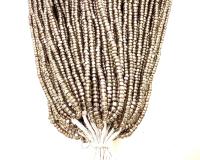 11/0 Hanks Charlotte Cut Beads Ionized Crystal Satin 1/5/25/50/100 Hanks PREMIUM SEED BEADS, Native Supplies
