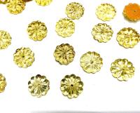 10mm Vintage Czech Crystal Flat Back Sew-On Stone Loch Rose