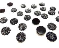 10mm Vintage Czech Crystal Flat Back Sew-On Stone Loch Rose