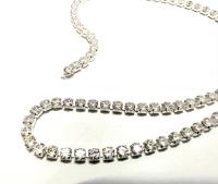 Clear Cubic Zirconia 6ss Silver Settings, Craft Embellishments
