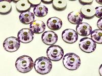 4mm Preciosa Crystal Violet Flat Back Sew-On Stones