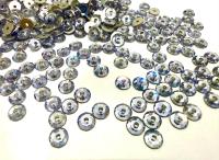 4mm Preciosa Crystal Alexandrite Flat Back Sew-On Stones
