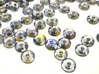 4mm Preciosa Crystal Alexandrite Flat Back Sew-On Stones