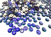 4mm Preciosa Crystal Heliotrope Flat Back Sew-On Stones