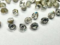 Vintage Swarovski 4x2 mm Crystal Pear Shape 4320 Premier Crystal Rhinestones (6 Pieces) gemstones, jewlery