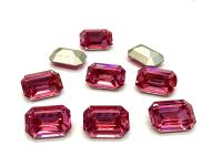 Vintage Swarovski Crystal Rhinestone, 14x10mm Octagon Crystal Gemstone