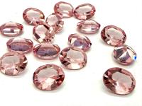 Vintage Swarovski Crystal Rhinestones, 10x8mm Oval Light Rose Unfoiled (4128)
