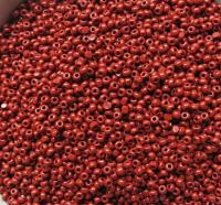 11/0 Charlotte true Cut Beads 2 MM Burnt Rust Opaque 10/20/50/250/500 Grams (10 Grams 1300 Pieces)