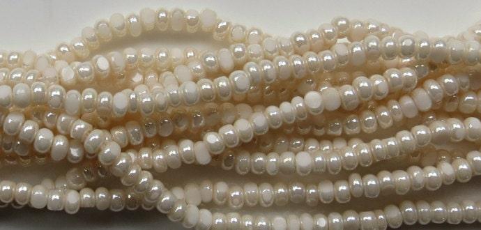 11/0 Charlotte true Cut Beads Ivory 10/20/50/250/500 Grams (10 Grams 1300 Pieces) craft supplies, jewelry making, embroidery materials