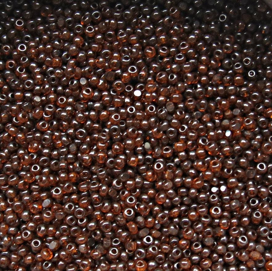 11/0 Charlotte true Cut Beads Ionized Orange Transparent 10/20/50/250/500 Grams PREMIUM SEED Beads, vintage supplies