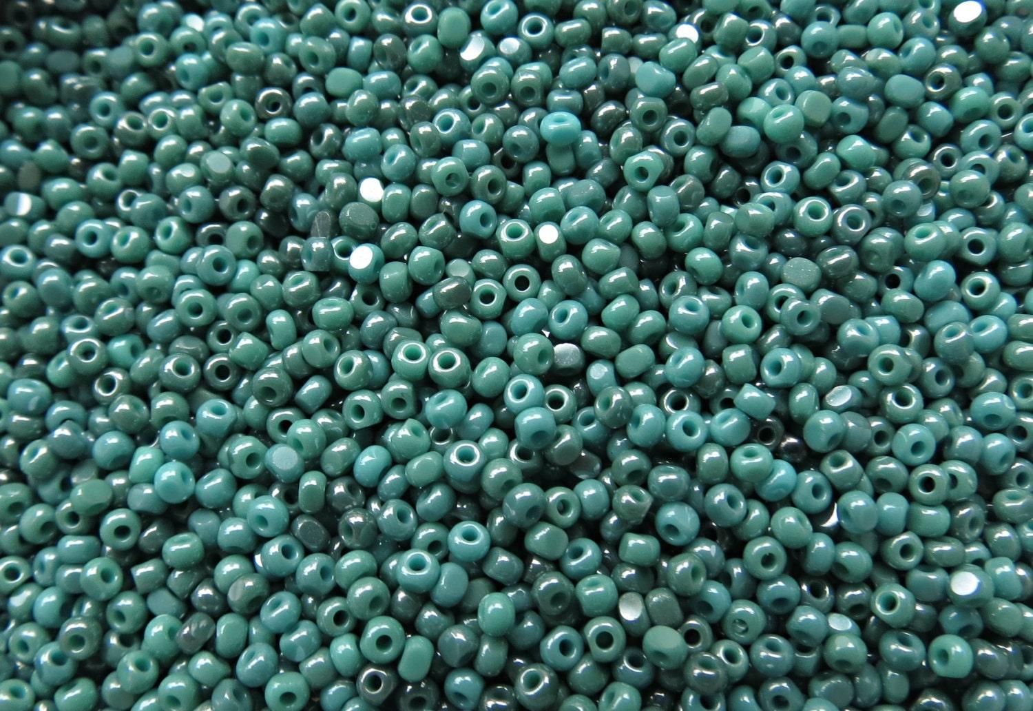11/0 Charlotte true Cut Beads Ionized Aqua Green Opaque 10/20/50/250/500 Grams embroidery materials, jewelry making, vintage rare beads