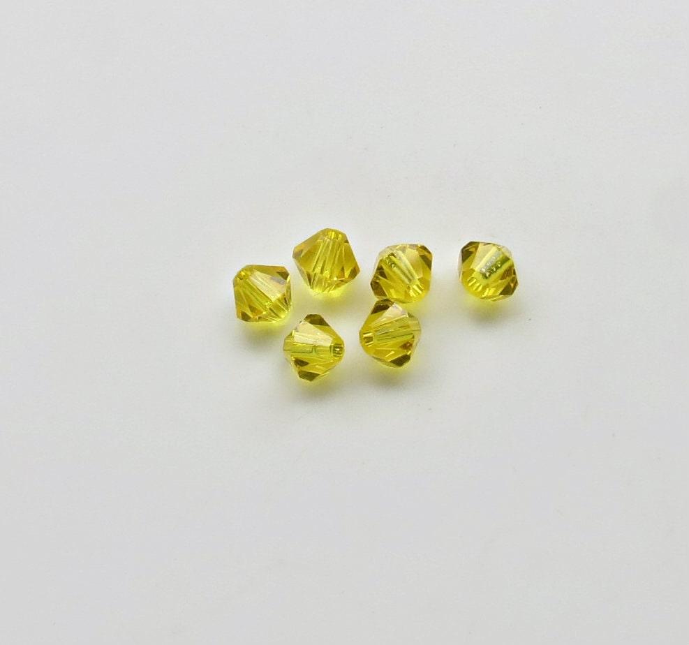 3mm Sunflower Swarovski Bicone 36/72/144/432/720 Pieces Jewelry findings, embroidery materials, jewelry making, rare beads, craft supply