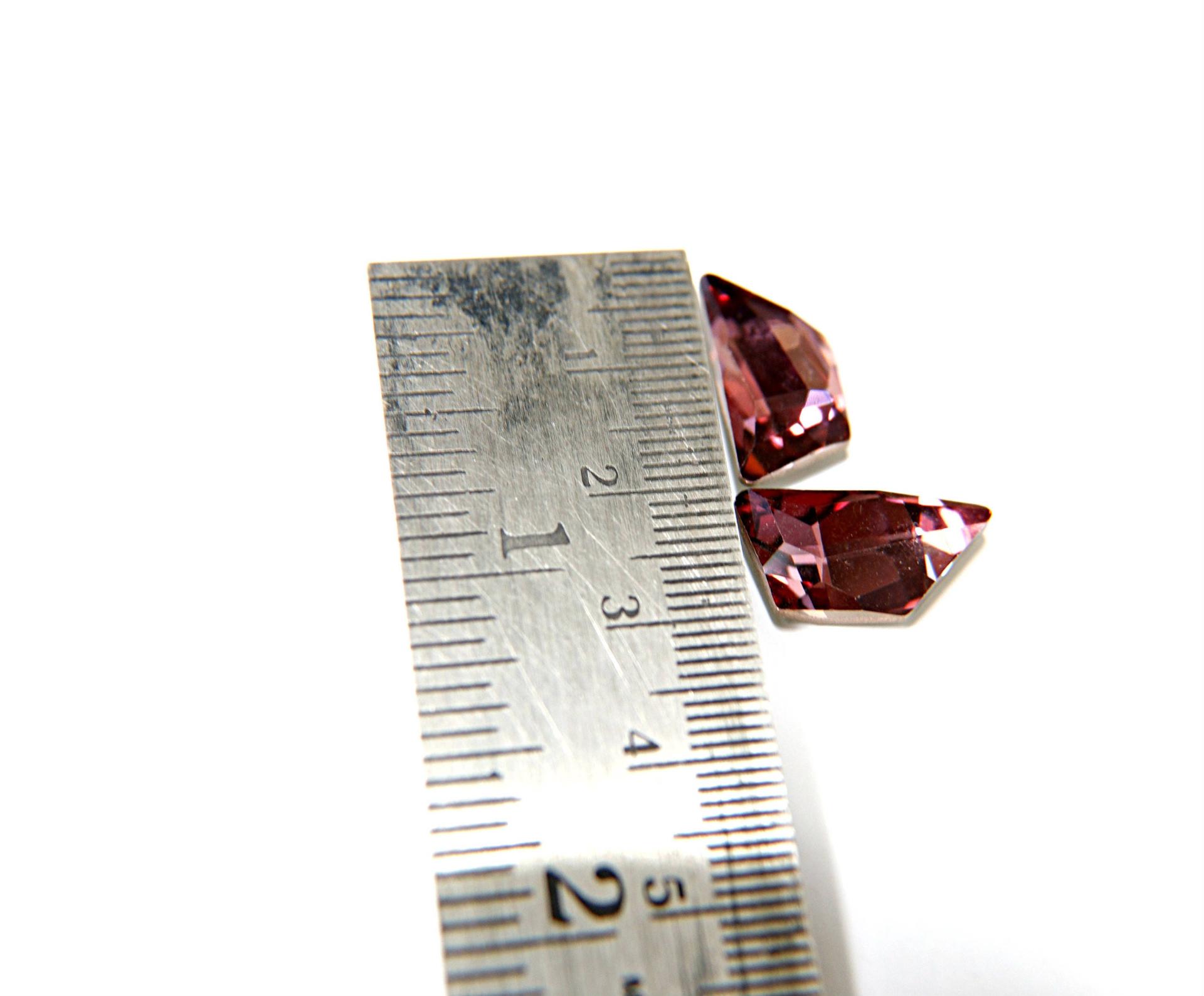 SWAROVSKI Fancy Stone 19X9 MM Crystal/Antique Pink/Montana 2/6/24 Pieces