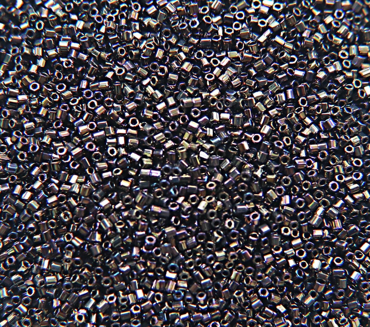 15/0 Miyuki Delica 3 Cuts Metallic BROWN IRIS Japanese Beads 10/20/50/100 Grams Premium Materials