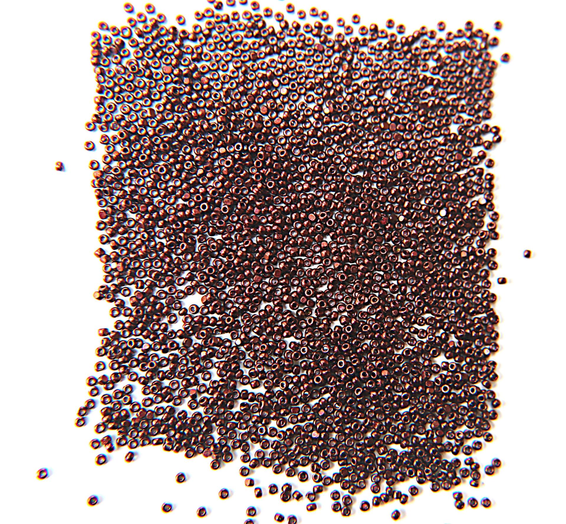 13/0 Charlotte Cut Beads Raspberry Dark Metallic  5/10/20/50/250/500 Grams craft supplies, jewelry making, embroidery materials, vintage