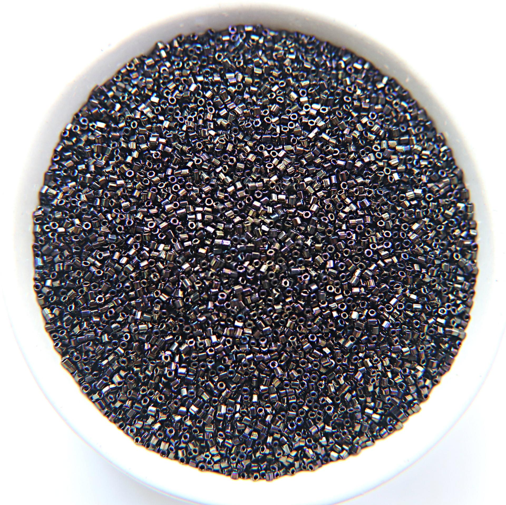 15/0 Miyuki Delica 3 Cuts Metallic BROWN IRIS Japanese Beads 10/20/50/100 Grams Premium Materials