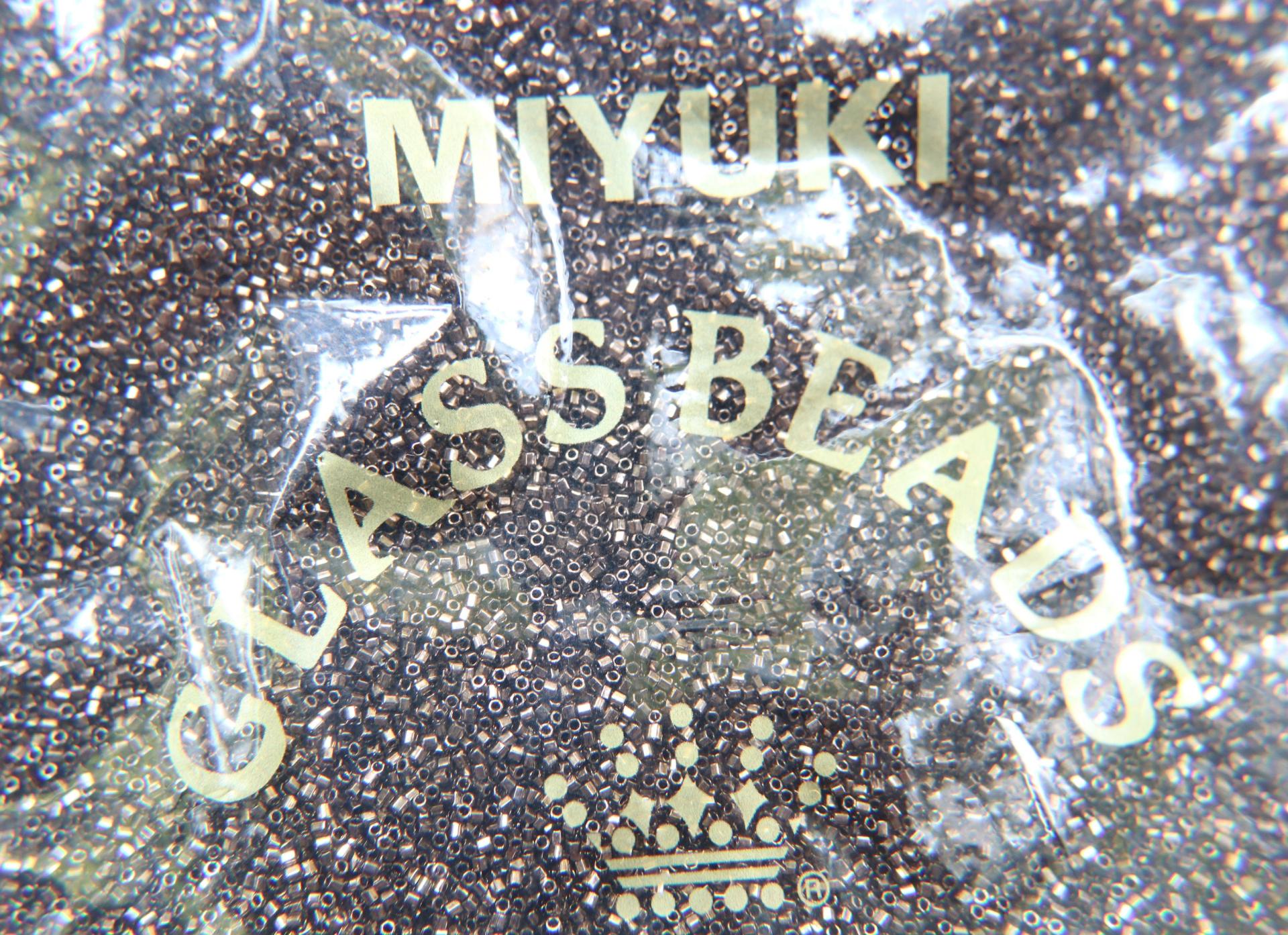 Miyuki Delica Hex Cut small Metallic Dark Bronze Japanese Beads 10/20/50/100 Grams Premium Materials
