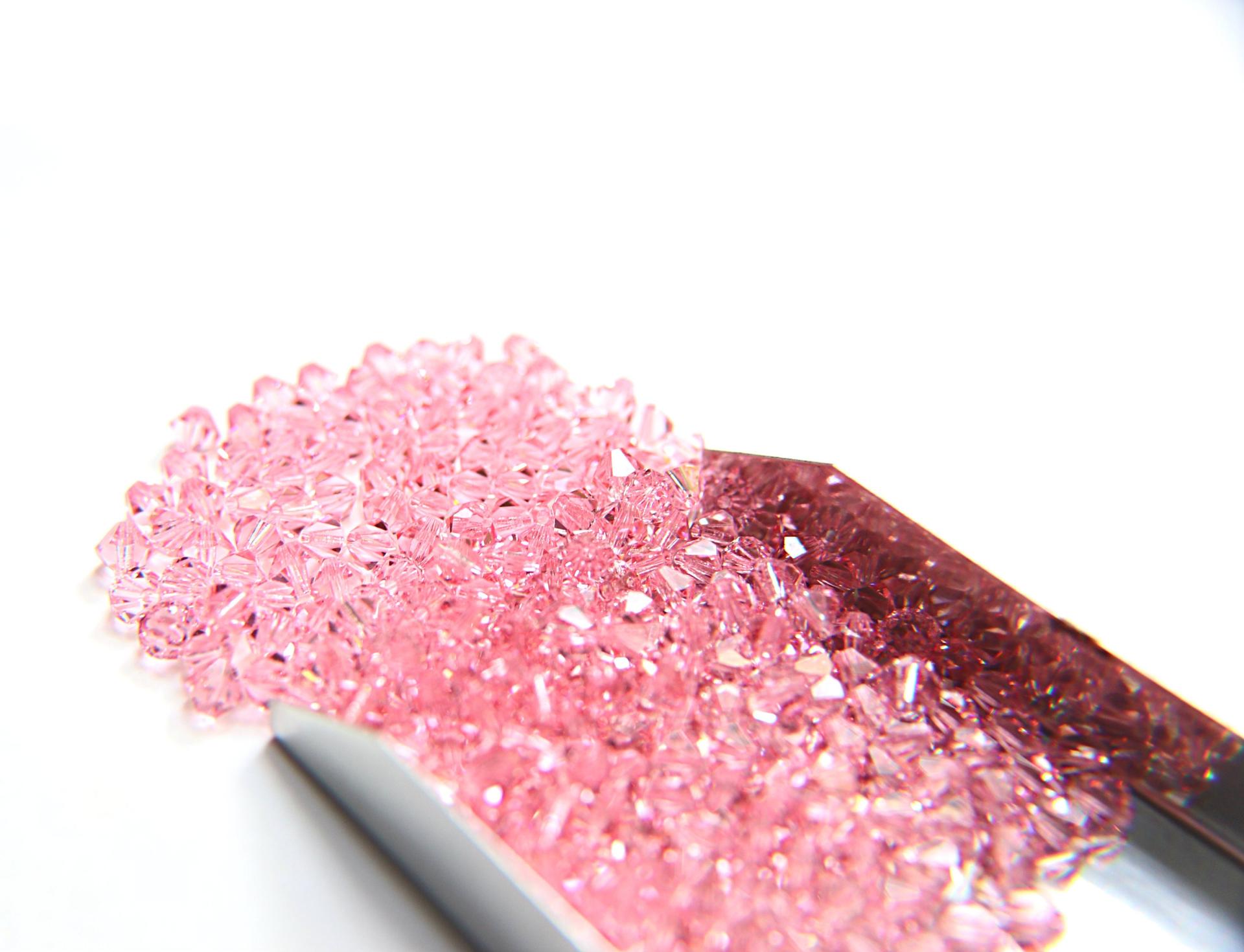 4/5mm Light Rose Swarovski Bicone 12/36/72/144/432/1000 Pieces jewelry making beads, craft supplies, wedding decorations, rare beads